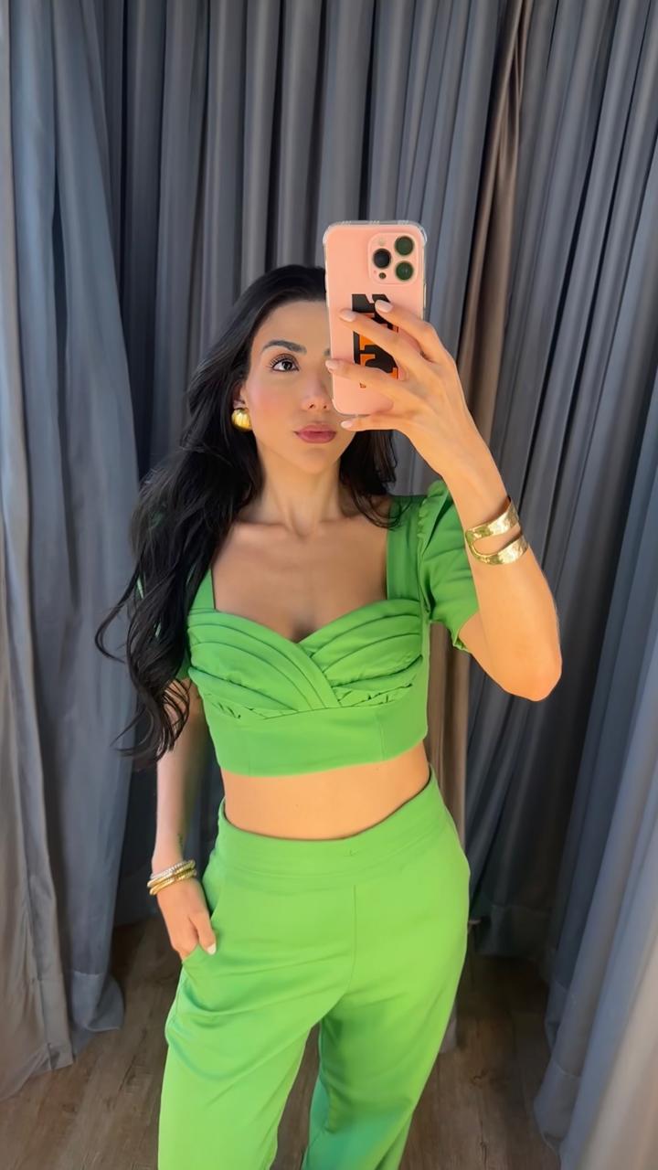 BLUSA MARÍLIA VERDE